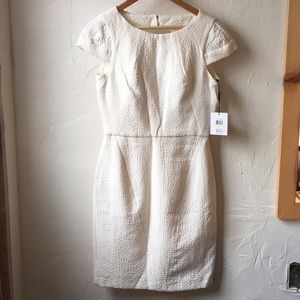 Calvin Klein fitted midi dress